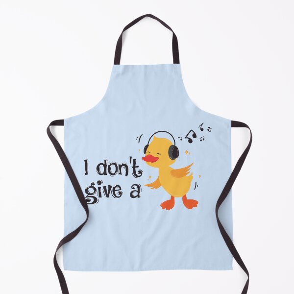 Item preview, "I don't give a " cute duck illustration designed and sold by Cosmodoody.