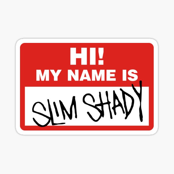 My name is Slim Shady Coffee Mug by leAnomis