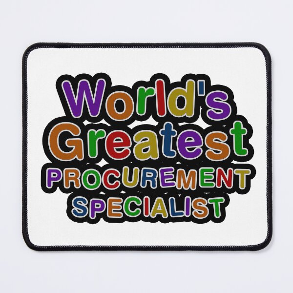 Item preview, World's Greatest PROCUREMENT SPECIALIST designed and sold by AmyHNJ.