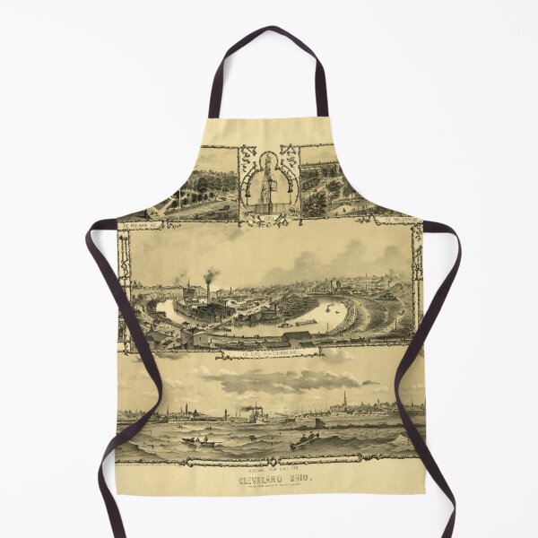 Item preview, Cleveland, Ohio (c1874) designed and sold by allhistory.