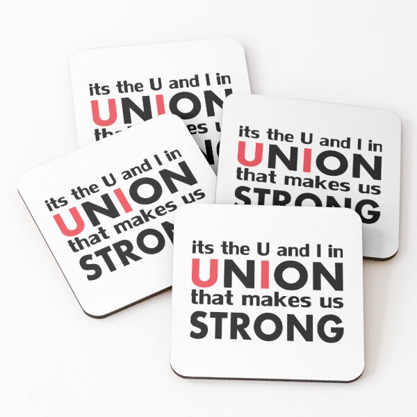 Item preview, It_s The Work Union That Makes Us Strong   designed and sold by Delphineclarks.