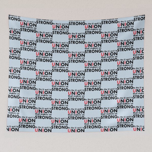 Item preview, It_s The Work Union That Makes Us Strong   designed and sold by Delphineclarks.