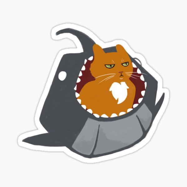 Reese à la Requin Sticker