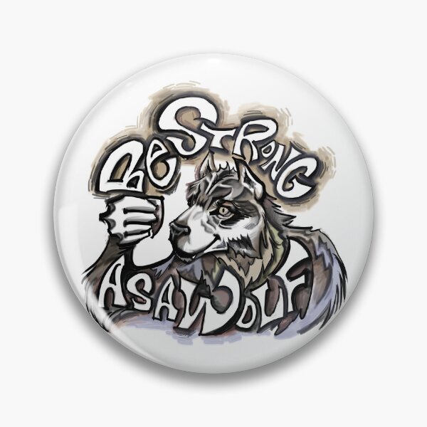 Item preview, be strong as a wolf designed and sold by artredstar.
