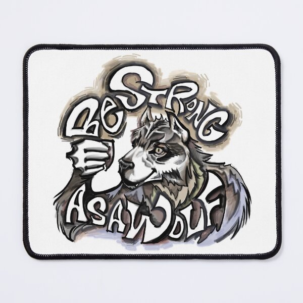 Item preview, be strong as a wolf designed and sold by artredstar.