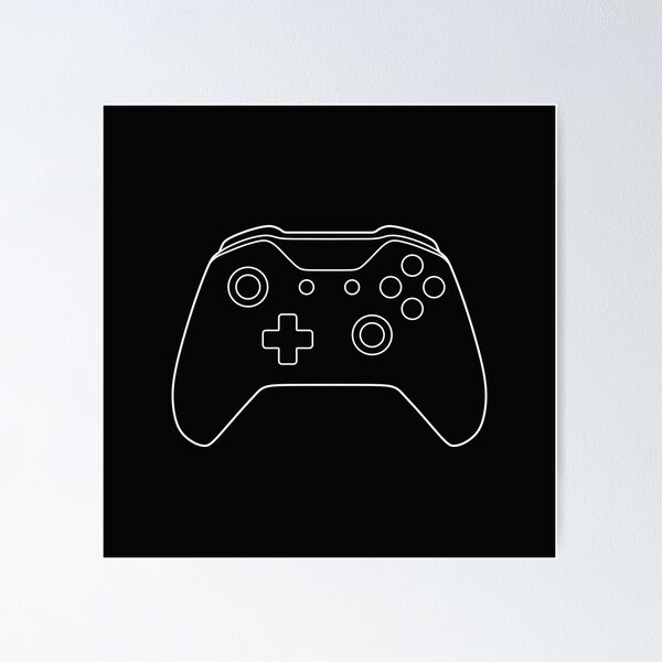 Item preview, Game Controller - White designed and sold by leesander.