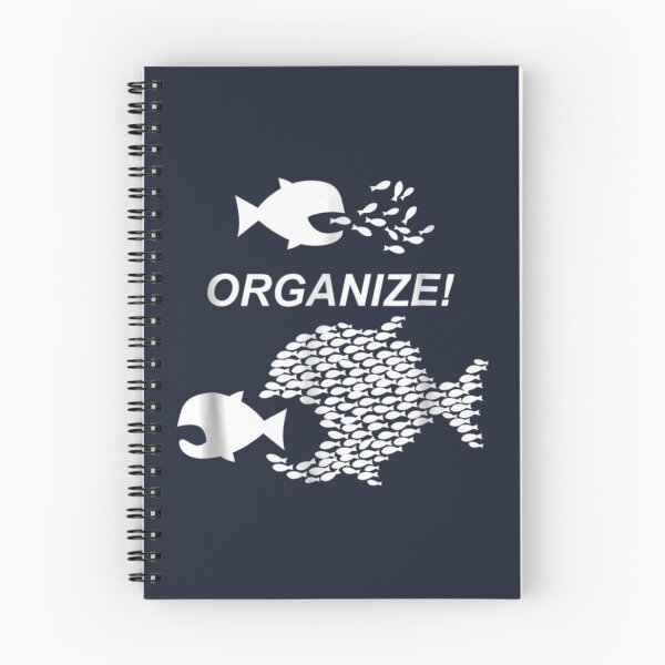 Item preview, Big Fish Little Fish Pro Union Graphic ORGANIZE   designed and sold by Delphineclarks.