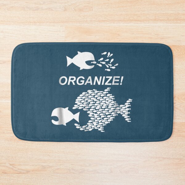 Item preview, Big Fish Little Fish Pro Union Graphic ORGANIZE   designed and sold by Delphineclarks.