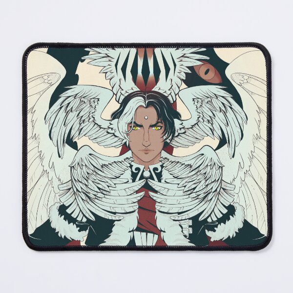 Item preview, FFXIV Emet-Selch Angel of Truth designed and sold by YA Lit Reads.