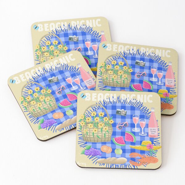 Item preview, Beach Picnic designed and sold by MarcyBrennanArt.