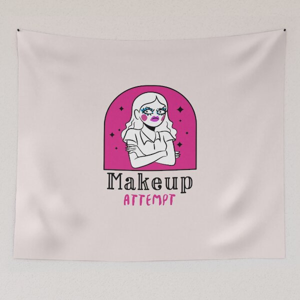 Item preview, Girl's Issues Memes: Makeup Attempt FAIL designed and sold by Rodayna Elnaggar.