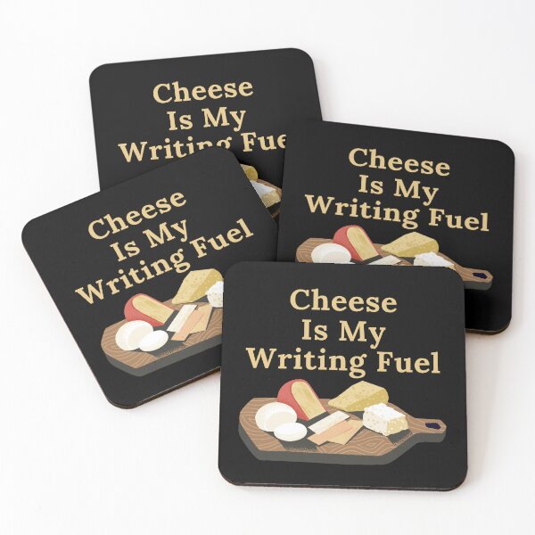Item preview, Cheese Is My Writing Fuel designed and sold by TheKnightWriter.