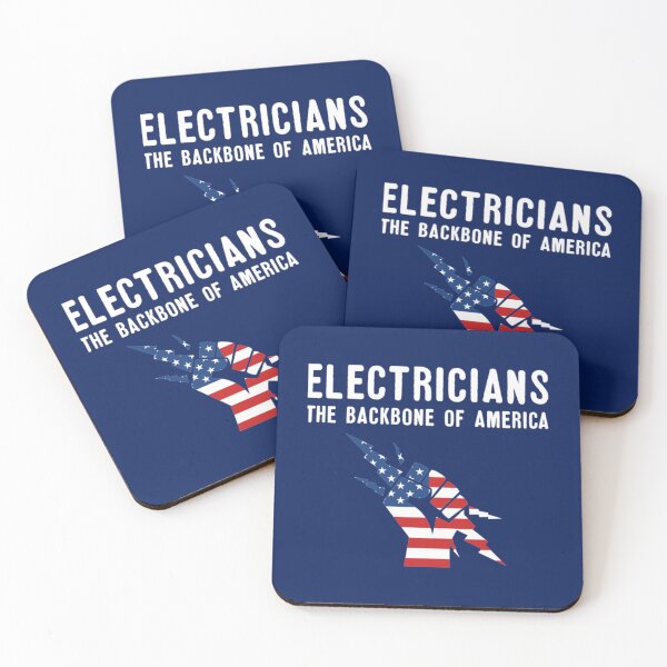Item preview, Electrician Backbone of America Gift Electrical Contractor Engineer Energy Worker designed and sold by Delphineclarks.