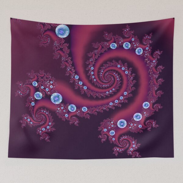 Item preview, Marbleized Red designed and sold by -Fractalicious-.