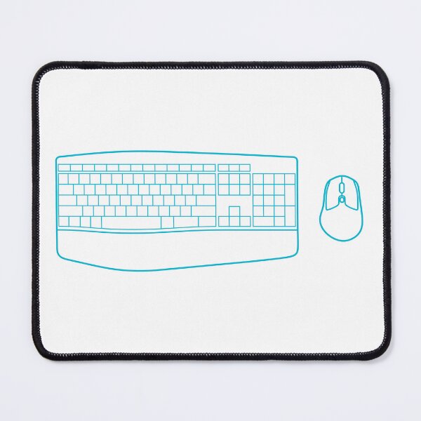 Item preview, Computer Keyboard - Blue designed and sold by leesander.