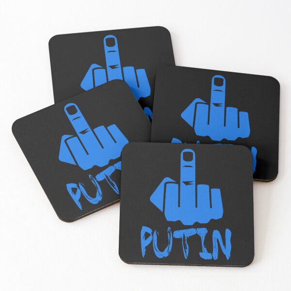 Item preview, Middle Finger Blue F Putin 2022 designed and sold by Solvers199Shio.