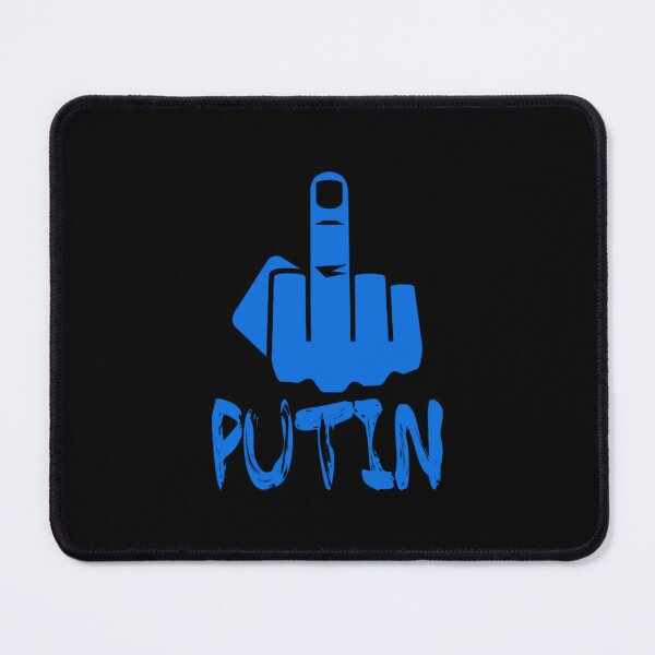 Item preview, Middle Finger Blue F Putin 2022 designed and sold by Solvers199Shio.
