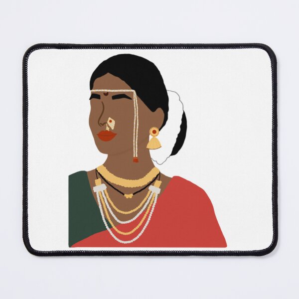 Item preview, Indian Bride - Marathi   designed and sold by AHCares.