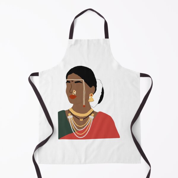 Item preview, Indian Bride - Marathi designed and sold by AHCares.