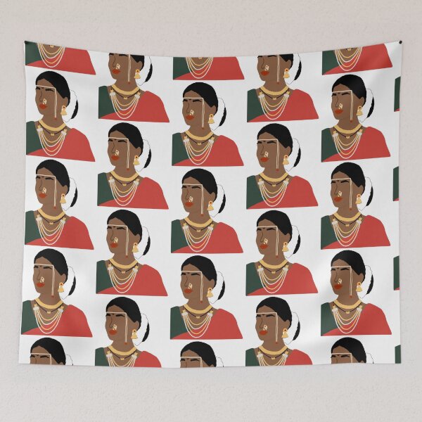 Item preview, Indian Bride - Marathi   designed and sold by AHCares.