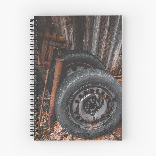 Item preview, Old Tyres and Rusty Metal designed and sold by QuarterMoon.