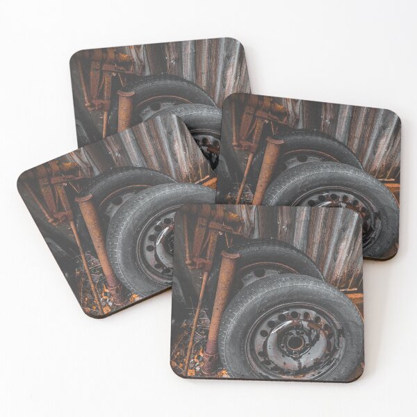 Item preview, Old Tyres and Rusty Metal designed and sold by QuarterMoon.