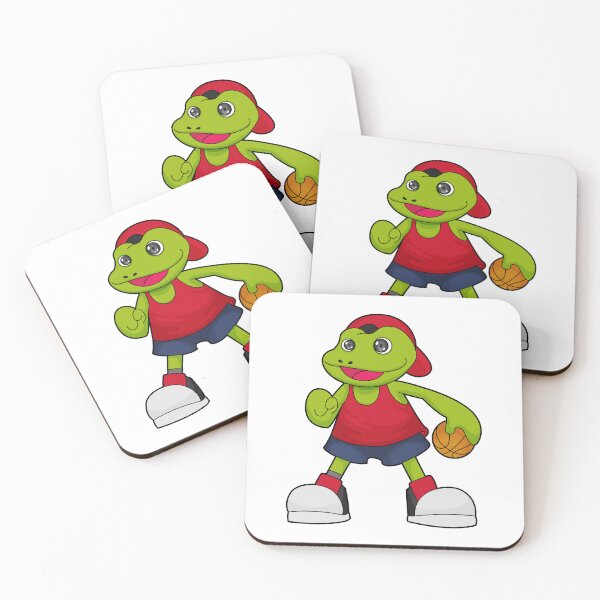 Item preview, Frog as Basketball player with Basketball designed and sold by Snabdesign84.