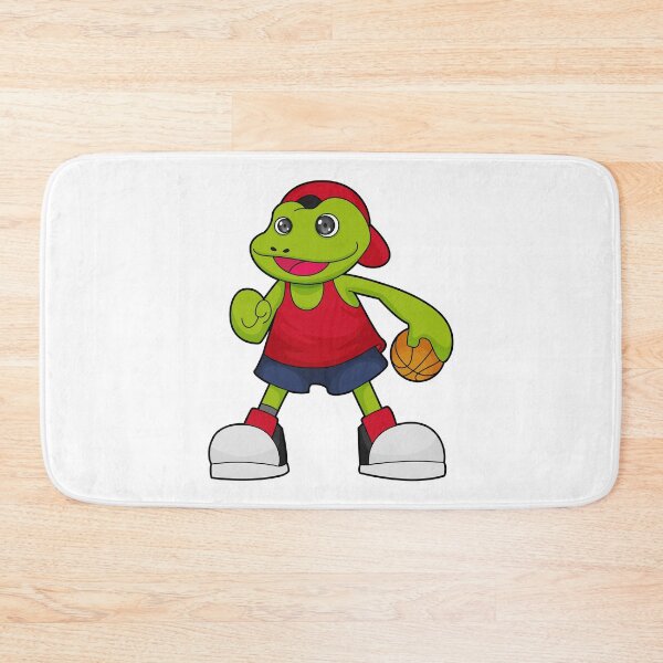 Item preview, Frog as Basketball player with Basketball designed and sold by Snabdesign84.