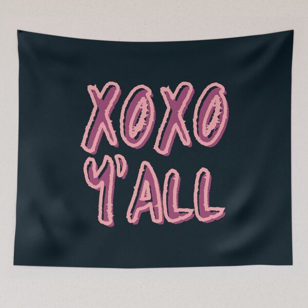 Item preview, XOXO Y_all Love Quote girly gift   designed and sold by YourFanMerch.