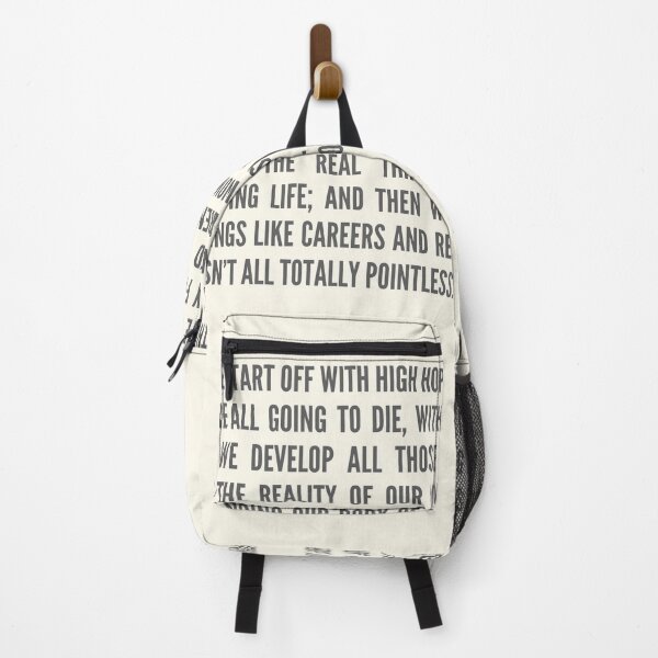 Item preview, We start off with high hopes trainspotting quote designed in passus bold type designed and sold by WordStruggle.