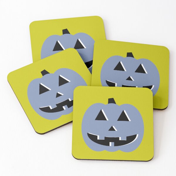 Item preview, Cheery Jack-o’-Lantern, Veri Peri and Electric Yellow designed and sold by majestikmag.