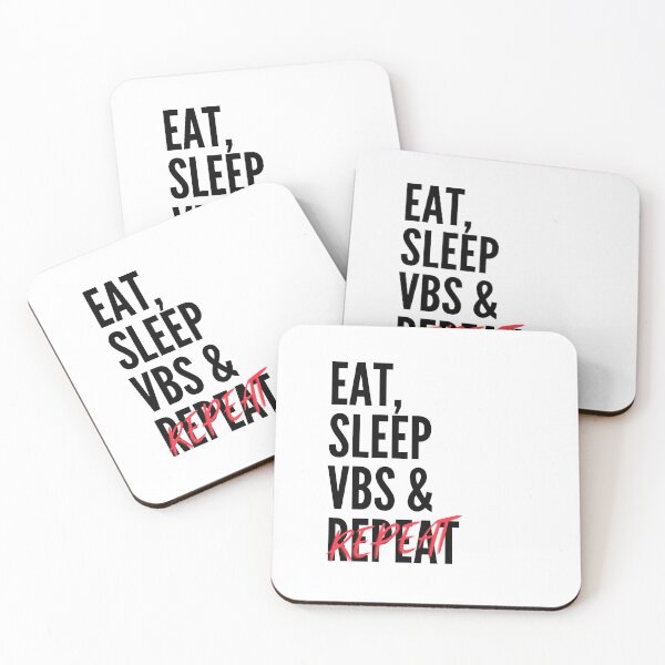 Item preview, Eat sleep vbs repeat designed and sold by FilipaAndrez.