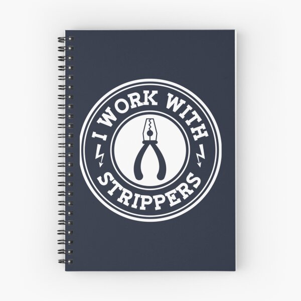 Item preview, I Work With Strippers Gift Electrician Funny Electrical Contractor Engineer Energy Worker designed and sold by Delphineclarks.