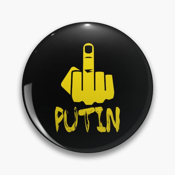 Item preview, Middle Finger Ukrainian Flag F Putin 2022 designed and sold by Solvers199Shio.