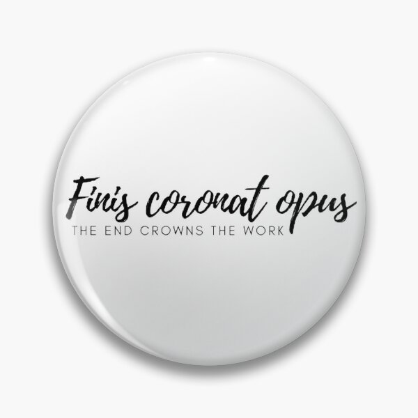 Item preview, Finis coronat opus. - The end crowns the work designed and sold by Univers Gifts.