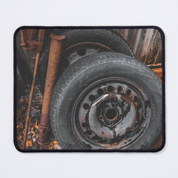 Item preview, Old Tyres and Rusty Metal designed and sold by QuarterMoon.
