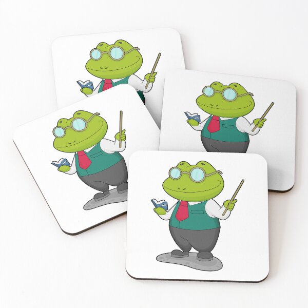 Item preview, Frog as Teacher with Book designed and sold by Snabdesign84.