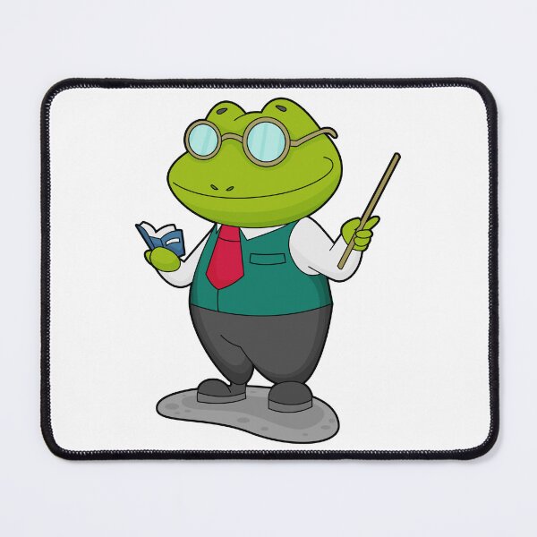 Item preview, Frog as Teacher with Book designed and sold by Snabdesign84.