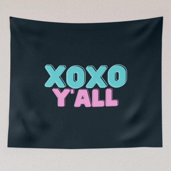 Item preview, XOXO Y_all Love Quote    designed and sold by YourFanMerch.