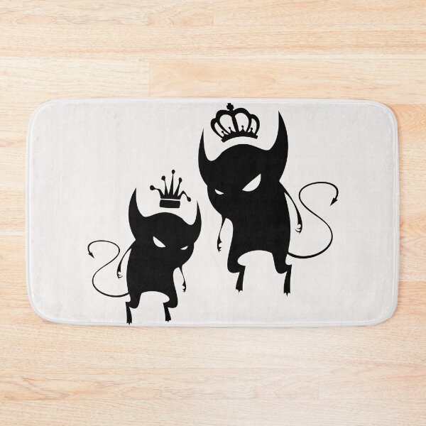 Item preview, funny black  devil king couple designed and sold by hamzablk.