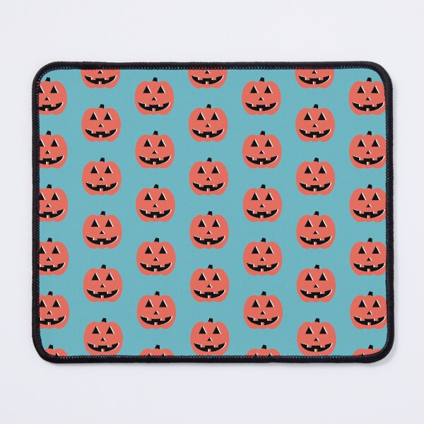 Item preview, Cheery Jack-o’-Lantern, Electric Orange and Blue designed and sold by majestikmag.