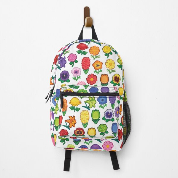 Item preview, Rainbow Flower Power designed and sold by Gatto Viola Designs by Alessandra Ragusa.