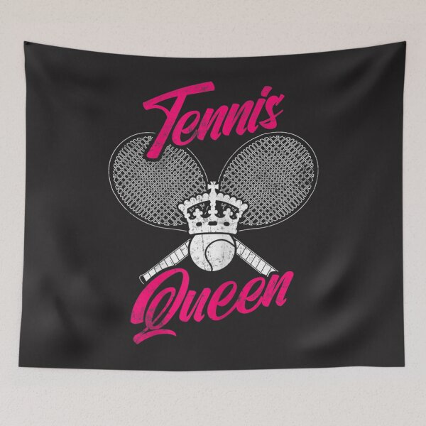 Item preview, tenista jugador de tenis raqueta de tenis reina del tenis designed and sold by roselbktewaxmq.