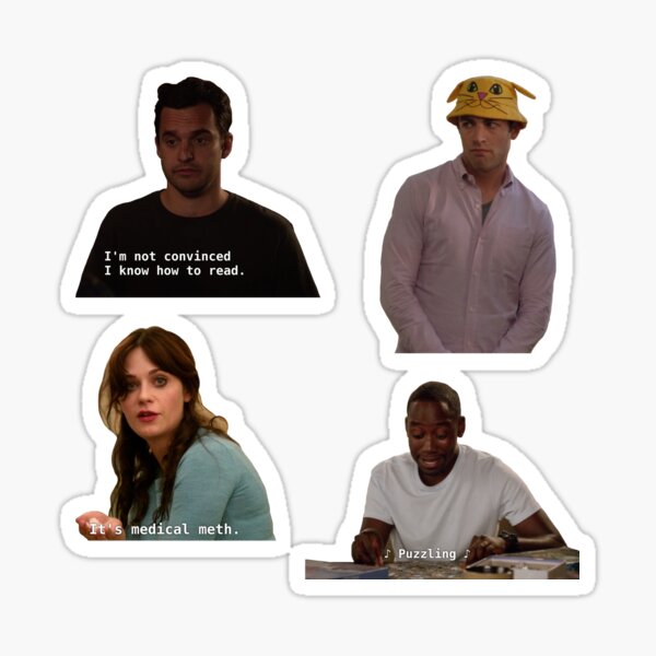 Item preview, new girl sticker pack designed and sold by maves.