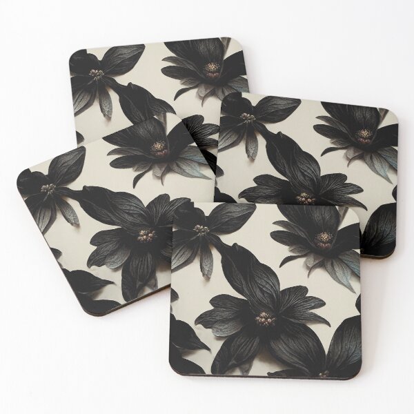 Item preview, Black Flowers designed and sold by HmmmWoah.