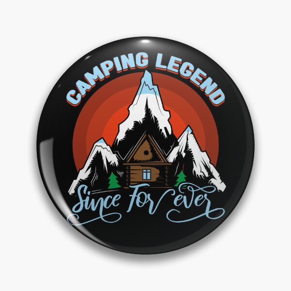 Item preview, Camping Legend Since Forever and always camping inspired gift designed and sold by SimpleAndGreat.