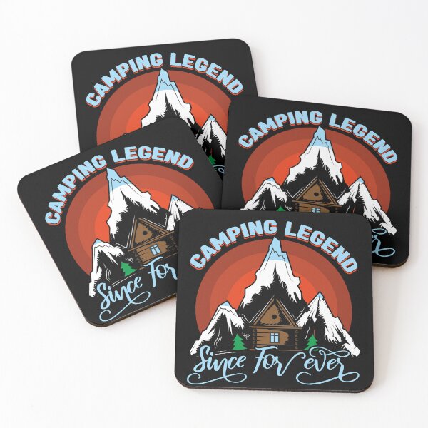 Item preview, Camping Legend Since Forever and always camping inspired gift designed and sold by SimpleAndGreat.