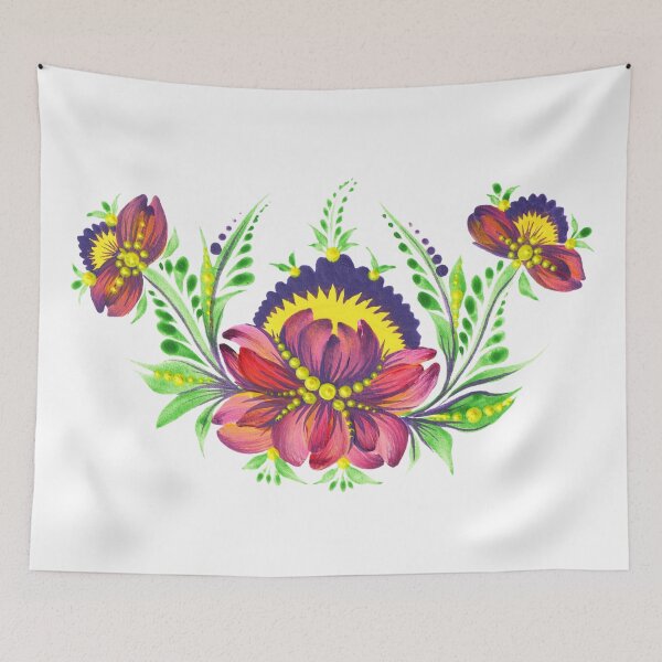 Item preview,  Ukrainian art Petrykivka art Ukrainian flower  designed and sold by Sunflower-7.