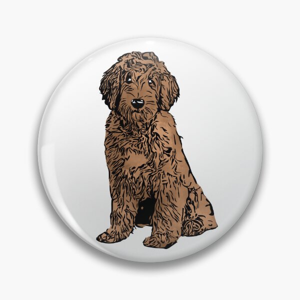 Item preview, A Cute Goldendoodle  designed and sold by rmcbuckeye.