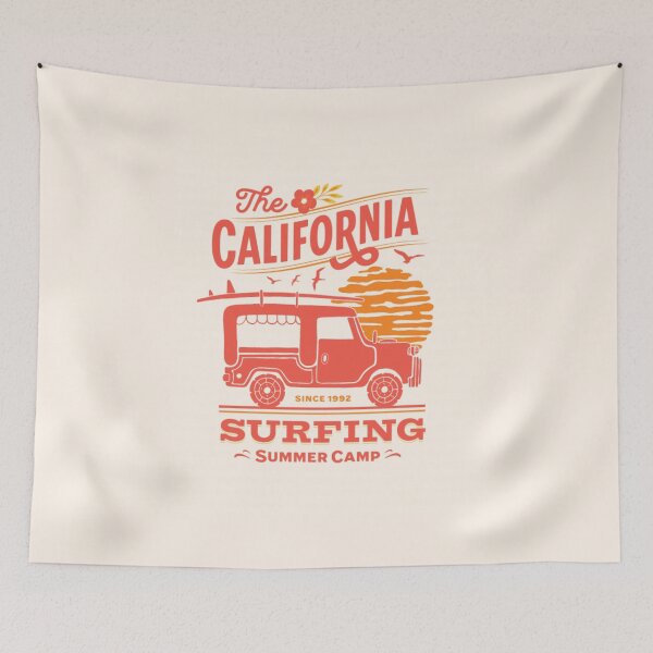 Item preview, the california surfing summer design designed and sold by ketkidesign.